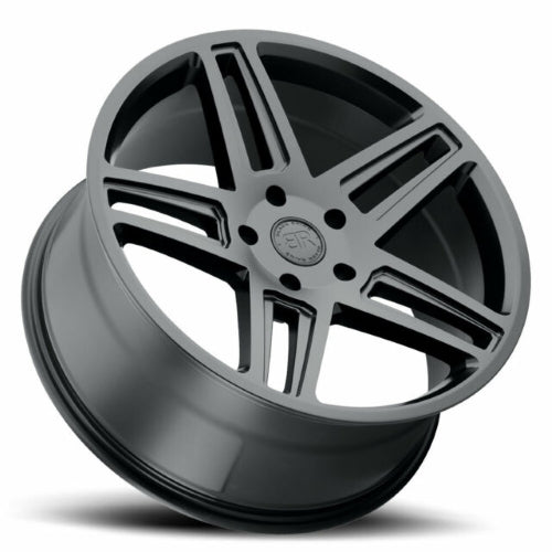 20x9.5 Black Rhino SAFARI MATTE BLACK Wheel 5x5 (30mm)
