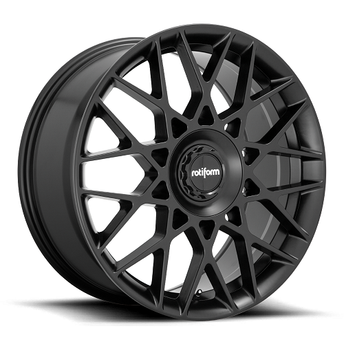 19x8.5 Rotiform R165 BLQ-C Satin Black Wheel 5x112/5x120 (35mm)