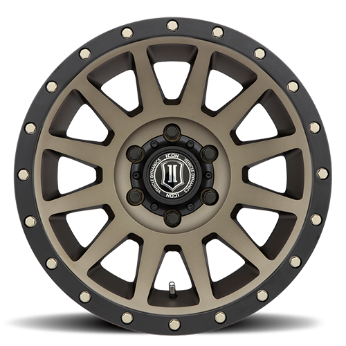 17x8.5 Icon Alloys Compression Bronze Wheel 6x5.5 (25mm)