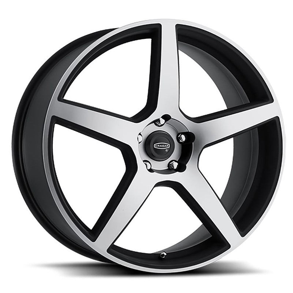 20x10 Cragar 620MB Modern Muscle Blk & Machined Wheel 5x120 (39mm)