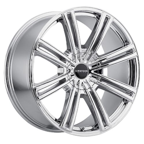 20x8.5 Cruiser Alloy 916V Obsession Bright PVD Wheel 5x108/5x4.5 +40