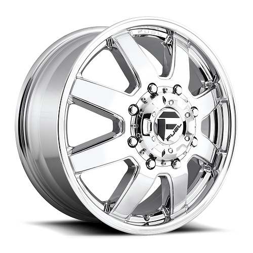 20x8.25 Fuel D536 Maverick DUALLY Front Chrome Wheel 8x6.5 (122mm)