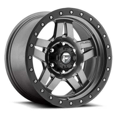 20x9 Fuel D558 Anza Matte Gunmetal Wheel 6x135 (1mm)
