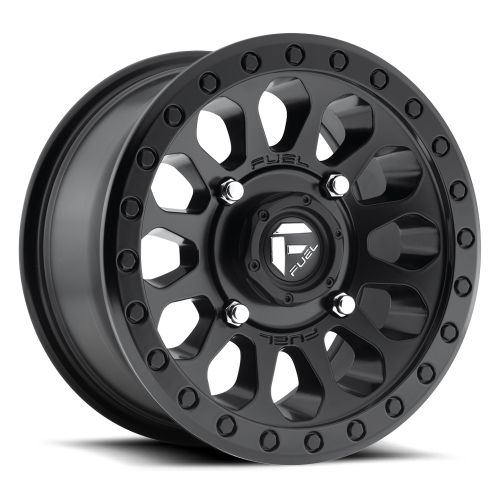 15x7 D920 Fuel Vector UTV BEADLOCK Matte Black Wheel 4x115 (38mm)