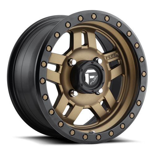 15x7 Fuel D583 Anza UTV Matte Bronze Wheel 4x137 (13mm)