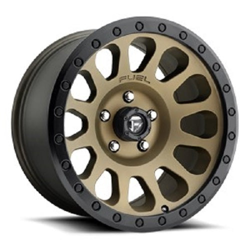 18x9 Fuel D600 Vector Matte Bronze Wheel 5x5 (1mm)