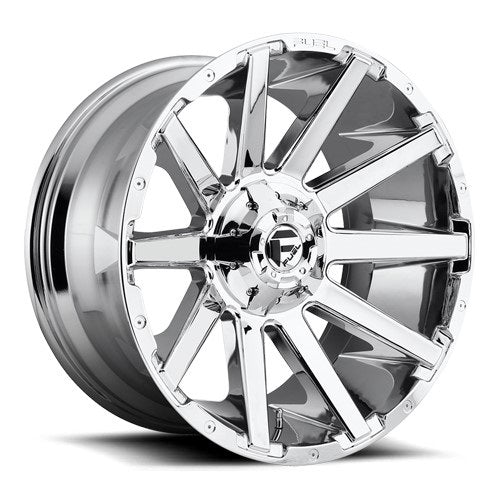 22x10 D614 Fuel Contra Chrome Wheel 6x135/6x5.5 (-18mm)
