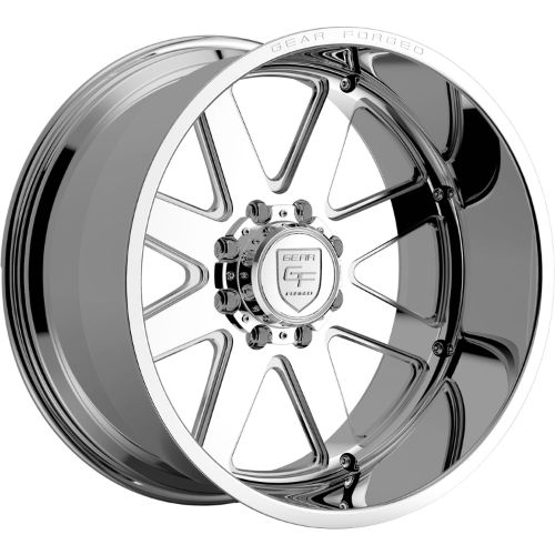 22x14 Gear Off Road F70P1 Forged Polished Wheel 6x5.5 (-76mm)