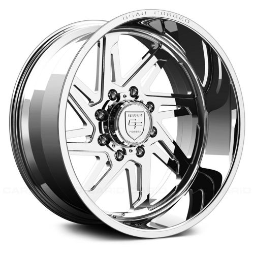 22x12 Gear Off Road F72P1 Forged Polished Wheel 8x6.5 (-51mm)