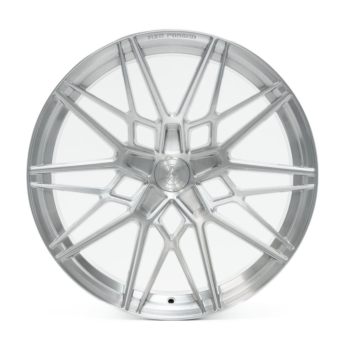 20x10 Axe Wheels FF1 Silver FORGED Wheel 5x130 (20-40mm)