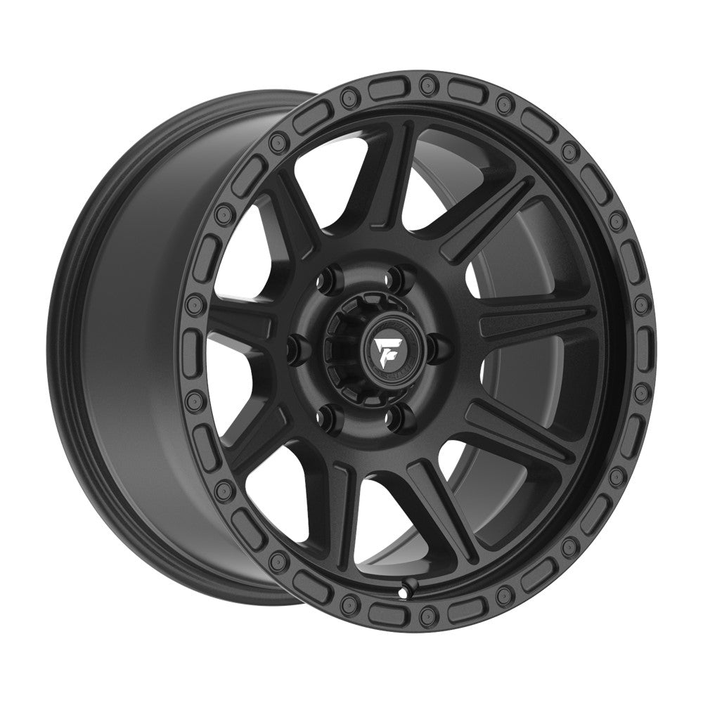 20x9 Fittipaldi Offroad FT104SB Black Wheel 6x135 (18mm)