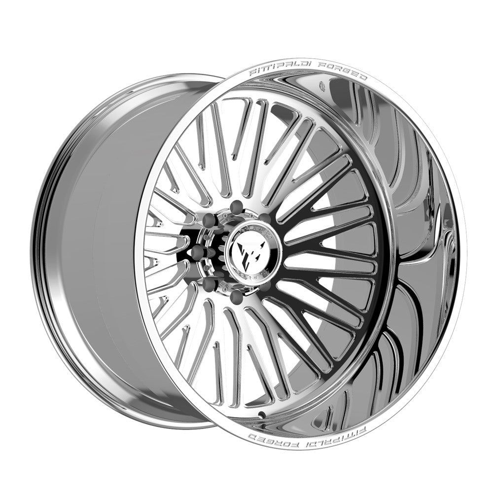 26x14 Fittipaldi FTF505P Polished FORGED LEFT DIRECTIONAL Wheel 8x170 (-76mm)