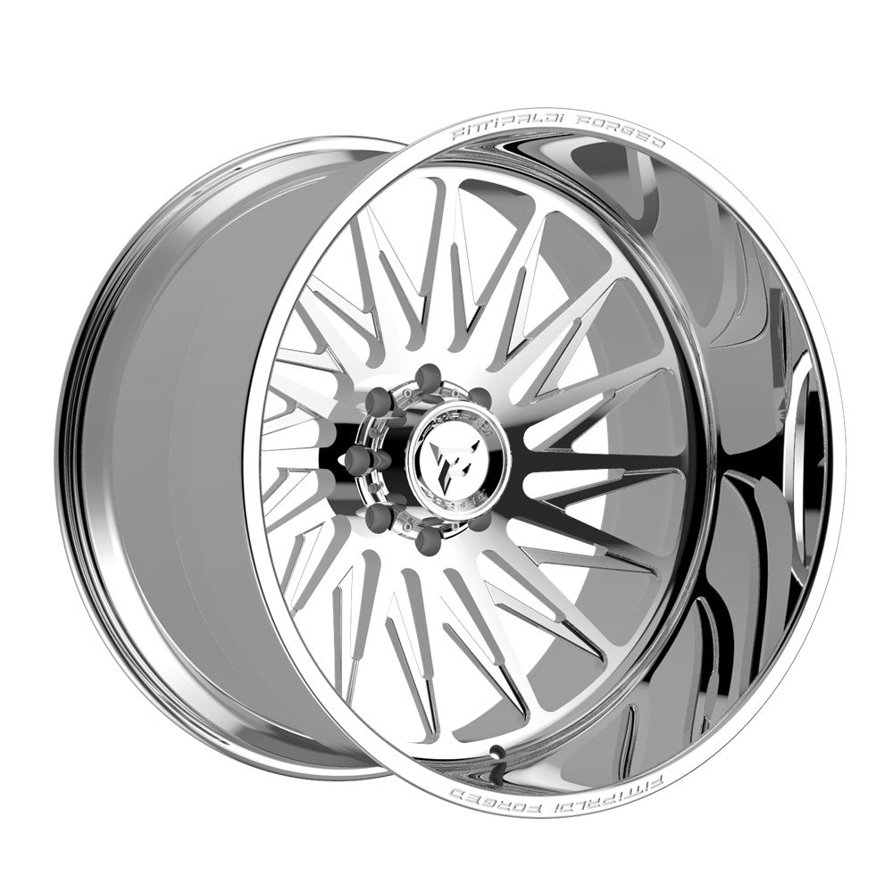 26x14 Fittipaldi FTF506P Polished FORGED LEFT DIRECTIONAL Wheel 8x170 (-76mm)
