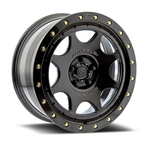 20x9 Fittipaldi Offroad FTF19DT Brushed & Dark Tint Clear Wheel 5x120 (35mm)