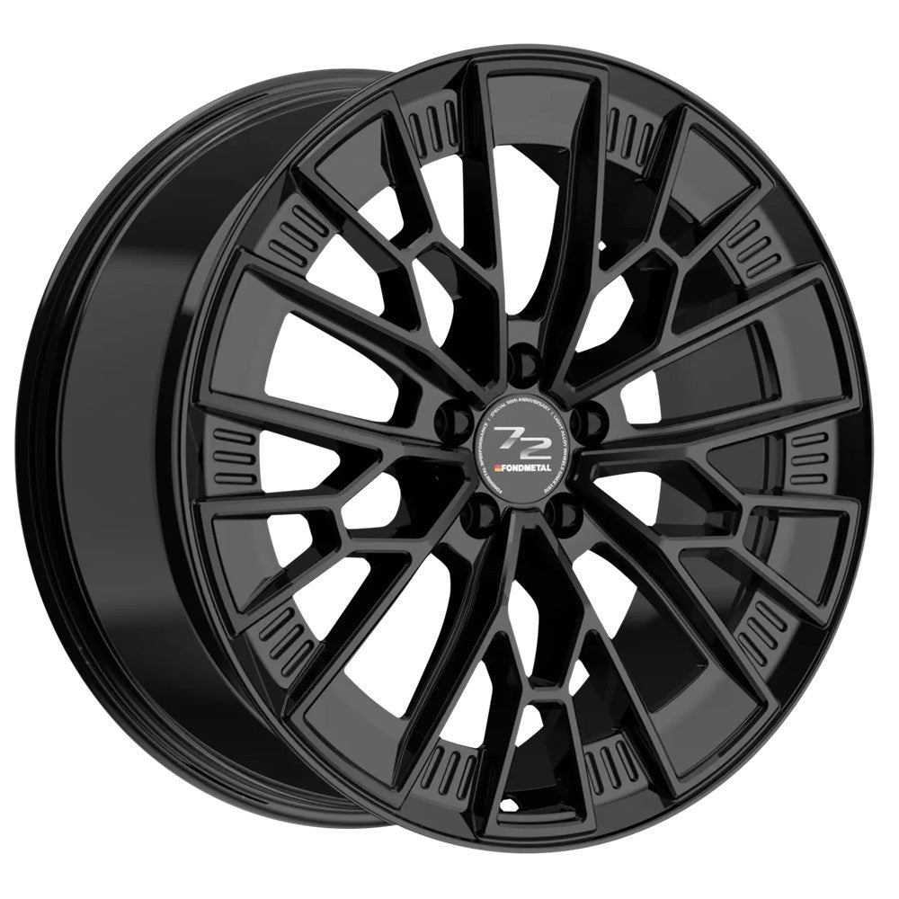 21x9 Fondmetal 1972 Gloss Black Wheel 5x112 (26mm)