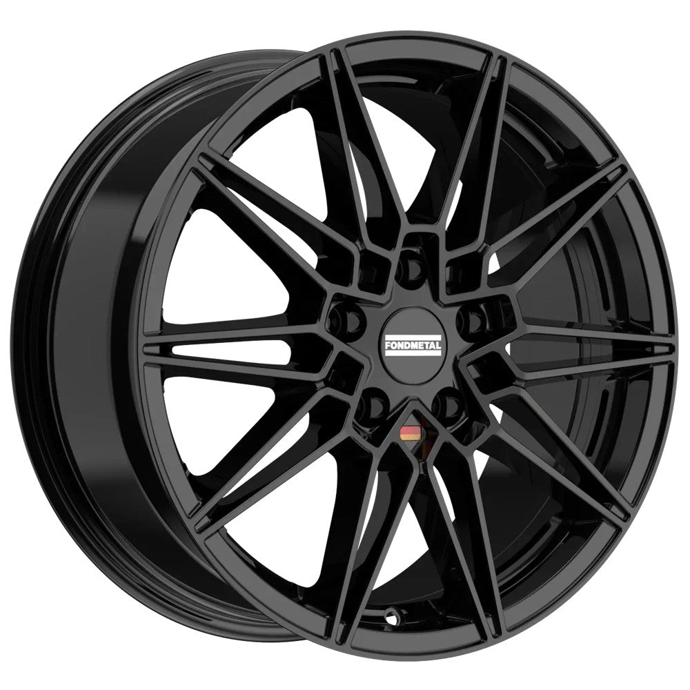 20x8 Fondmetal Thoe Gloss Black Wheel 5x112 (26mm)