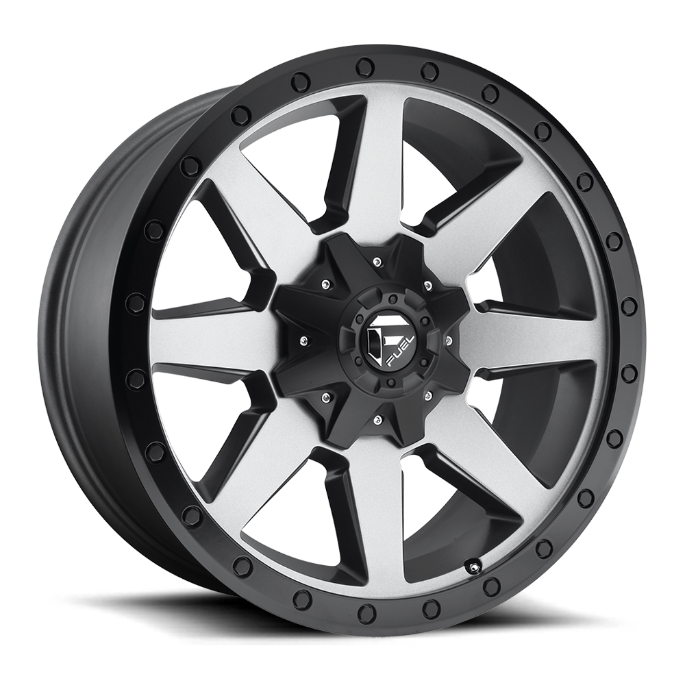 20x9 Fuel D599 Wildcat Gun Metal Wheel 6x5.5/6x135 (20mm)