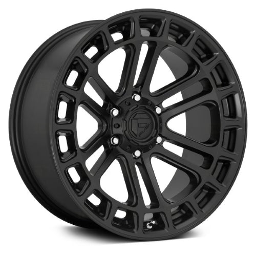 17x9 Fuel D718 HEATER Matte Black Wheel 6x135 (-12mm)