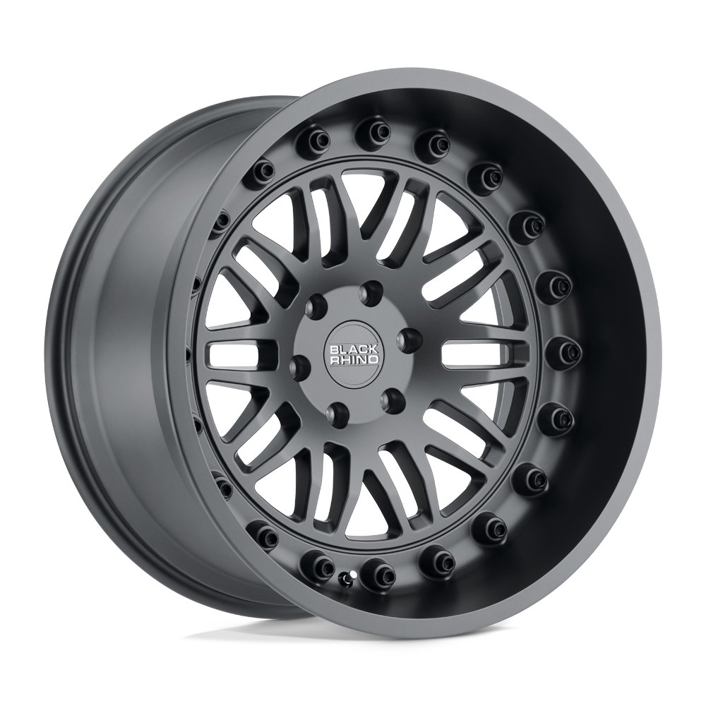 20x9.5 Black Rhino FURY MATTE GUNMETAL Wheel 5x5 (-18mm)
