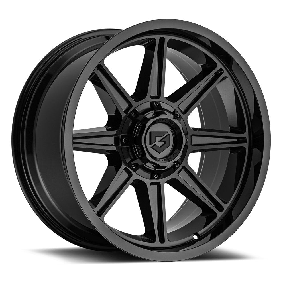 17x9 Gear Off Road 773B Balast Gloss Black Wheel 5x135/5x5.5 (0mm)