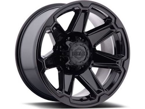 20x10 Gear Off Road 745B Trident Gloss Black Wheel 5x5/5x5.5 (-25mm)