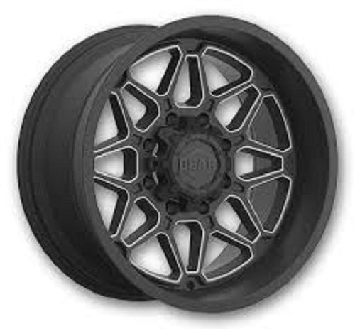 20x9 Gear Off Road 746BM Crossbow Blk Milled Wheel 5x5.5/5x150 (18mm)