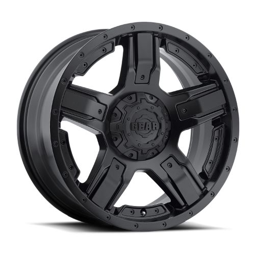 20x9 Gear Off Road 740B Manifold Black Wheel 8x180 +18