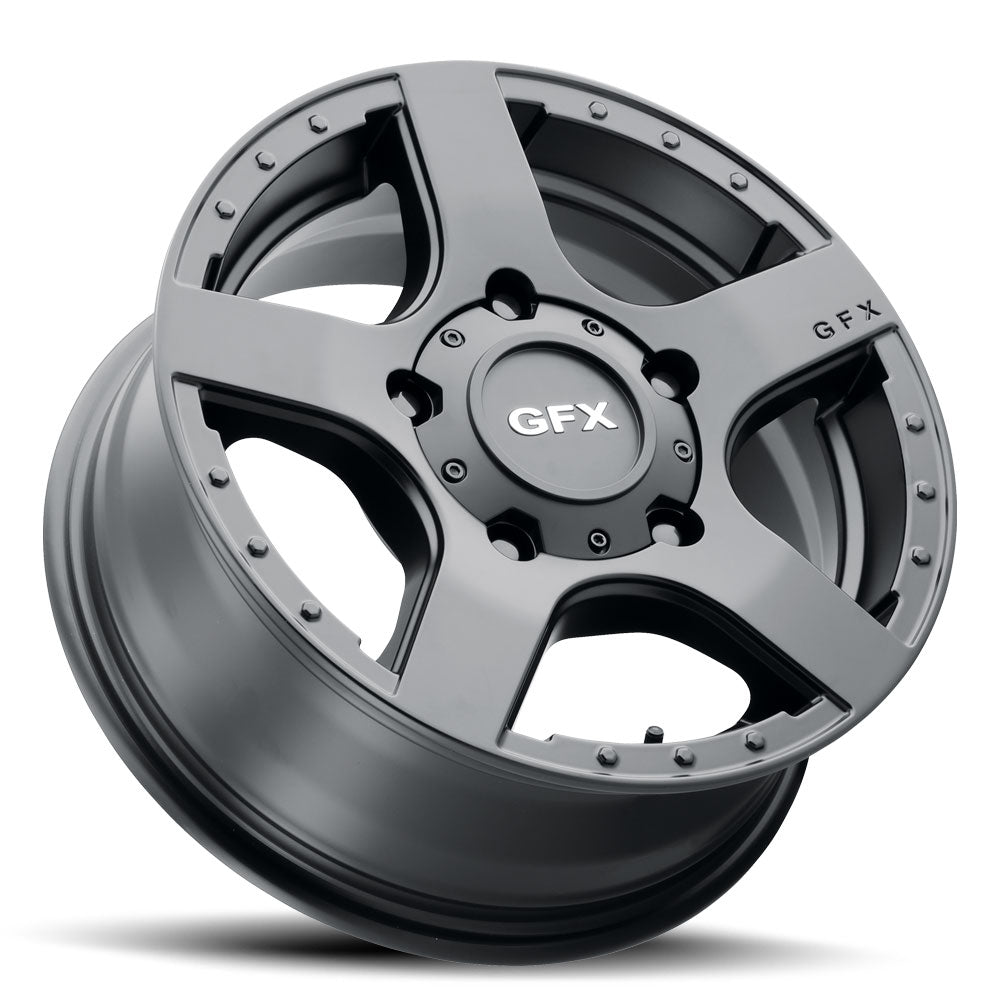 17x8 G-FX MV1 Matte Black Wheel 6x130 (60mm)