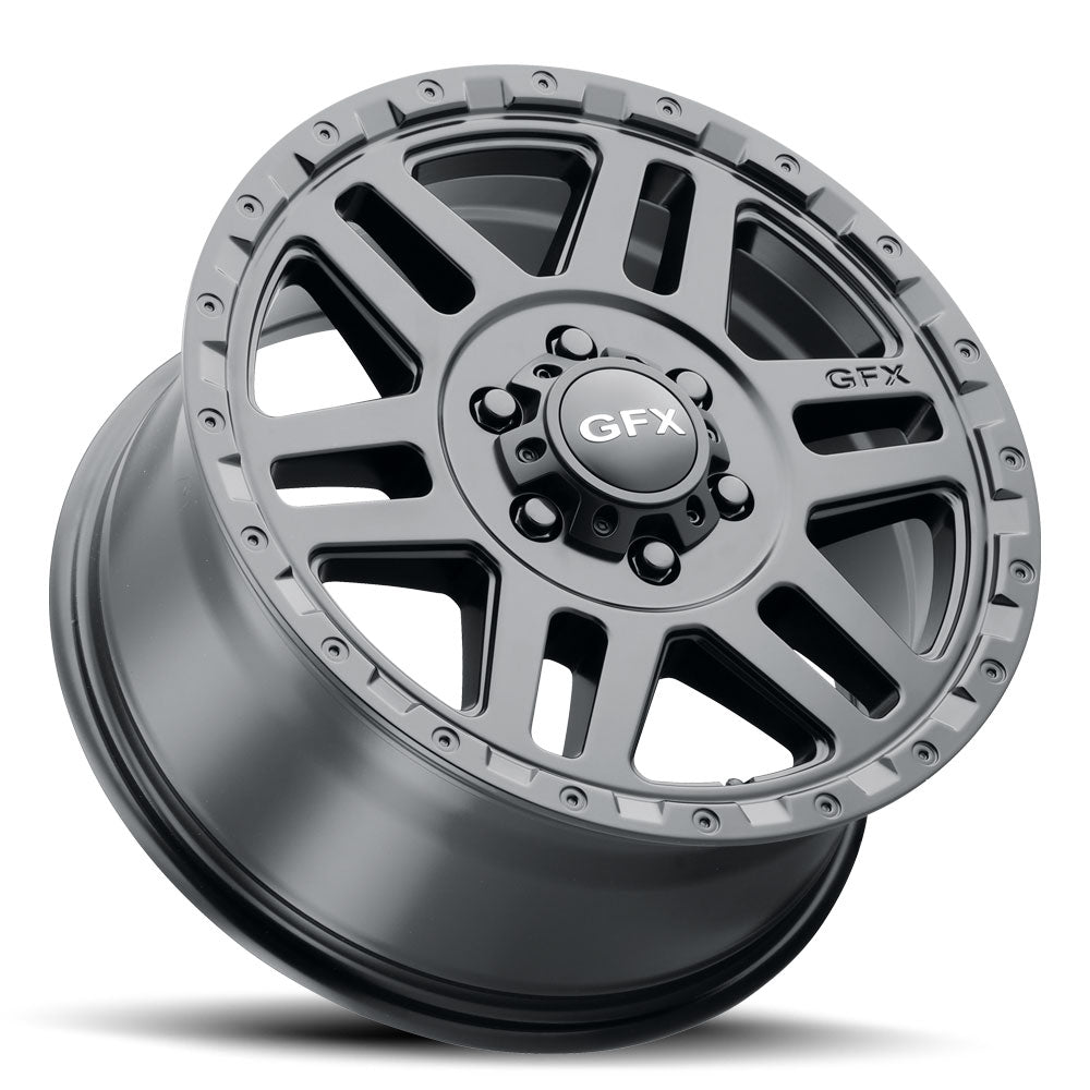 17x8 G-FX MV2 Matte Black Wheel 6x130 (40mm)