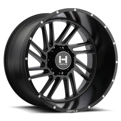 20x9 Hostile H110 Stryker Asphalt (Satin Black) Wheel 8x180 (0mm)