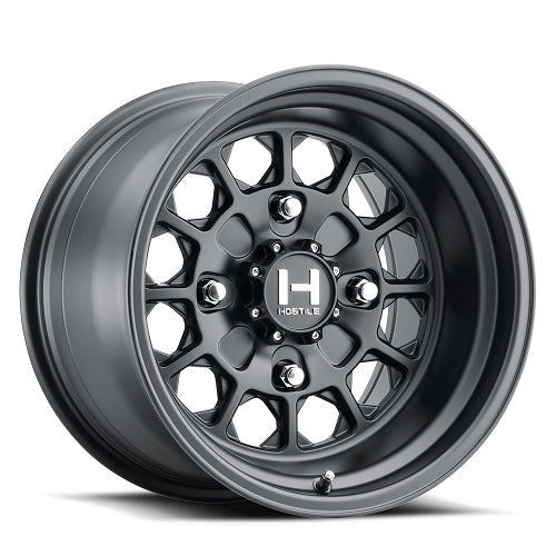 15x10 Hostile UTV H125 Pismo Full Asphalt (Satin Black) Wheel 4x137 (0mm)