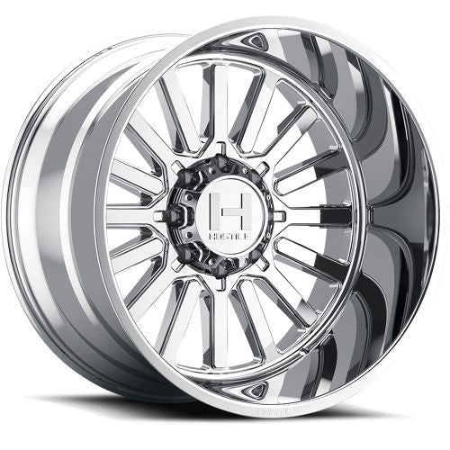 20x9 Hostile H127 Titan Armor Plated (Chrome) Wheel 8x170 (0mm)