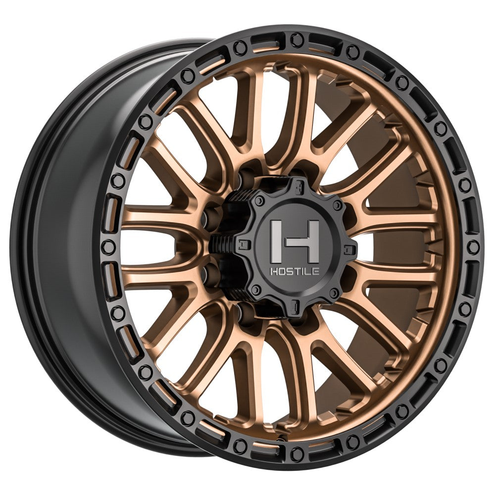 18x9 Hostile H135 Ridgecrest Bronze Wheel 8x170 (12mm)