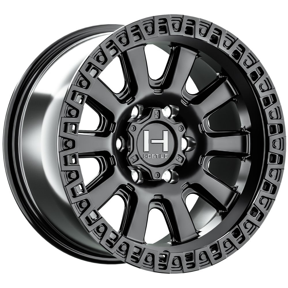 17x9 Hostile H138 Crawler Asphalt Wheel 6x135 (0mm)