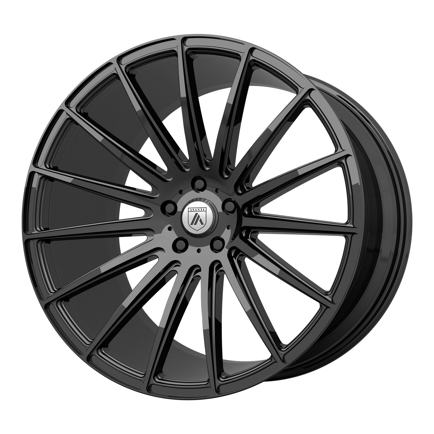 20x9 Asanti Black ABL-14 POLARIS Gloss Black Wheel 5x120 (35mm)