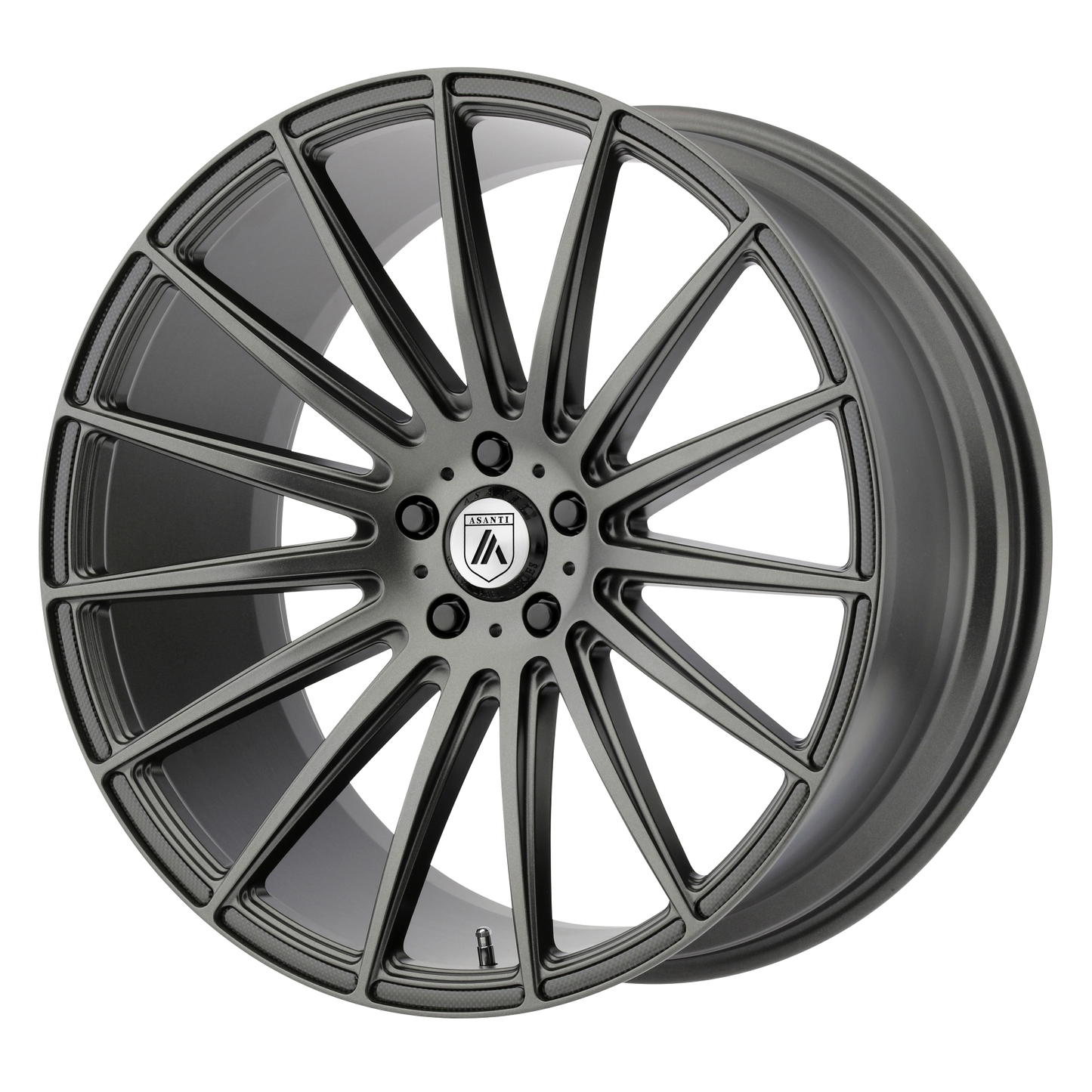 22x10.5 Asanti Black ABL-14 Polaris Matte Graphite Wheel Blank (Blank)