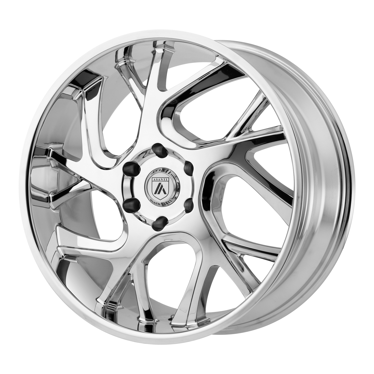 26x10 Asanti Black ABL-16 Chrome Wheel 6x135 (30mm)