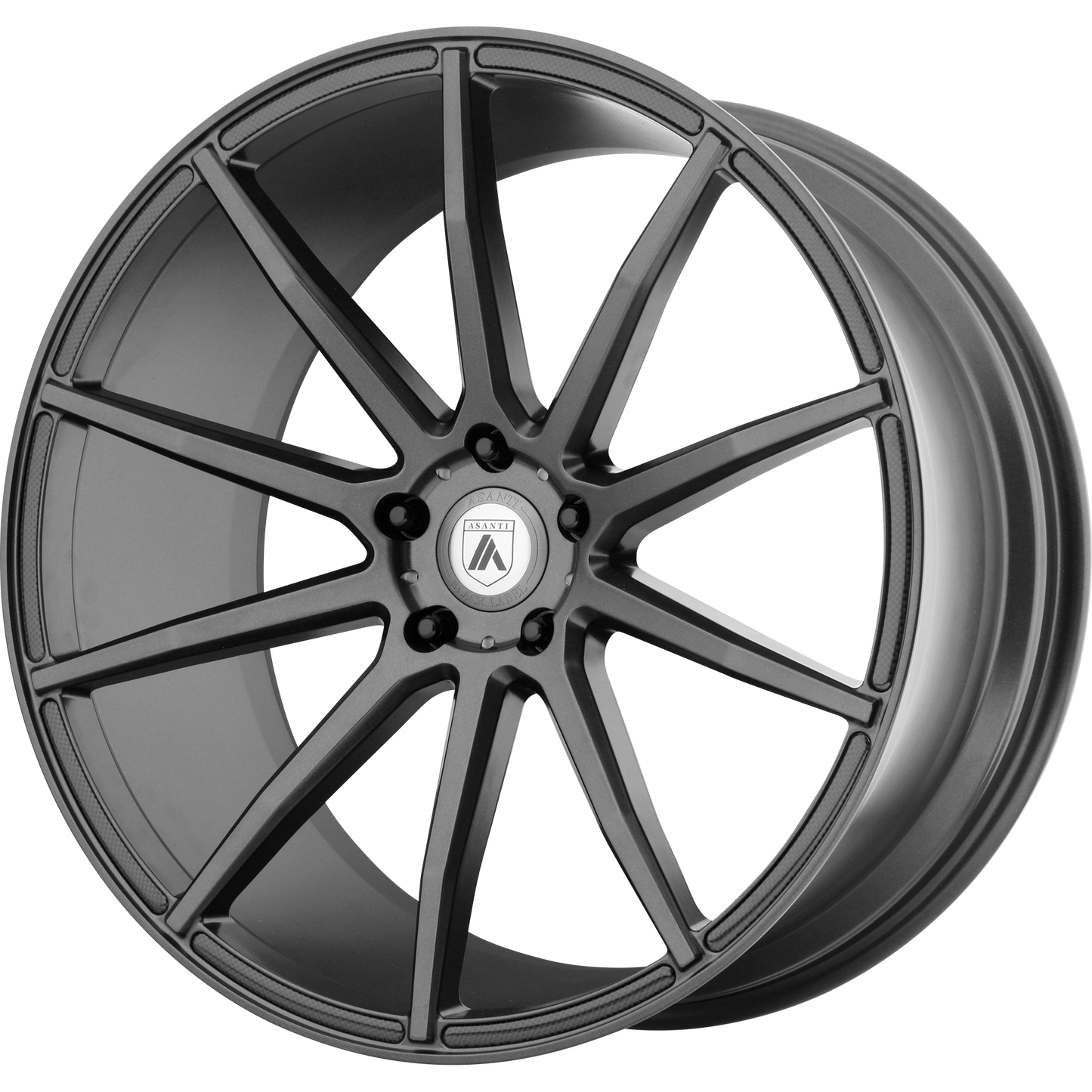 20x8.5 Asanti Black ABL-20 ARIES Matte Graphite Wheel 5x115 (20mm)
