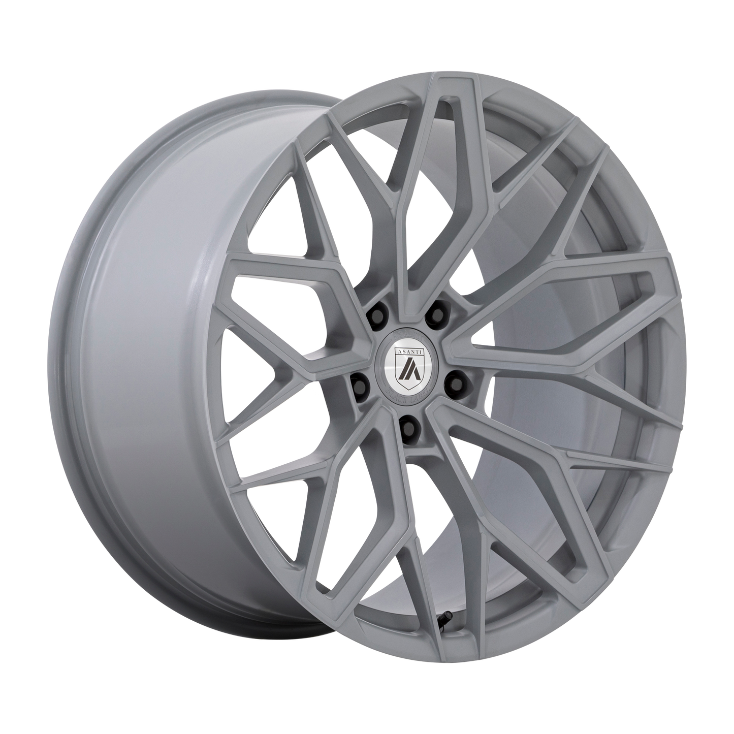 20x11 Asanti Black ABL-39 Mogul Two Toned Battleship Gray Wheel 5x115 (22mm)
