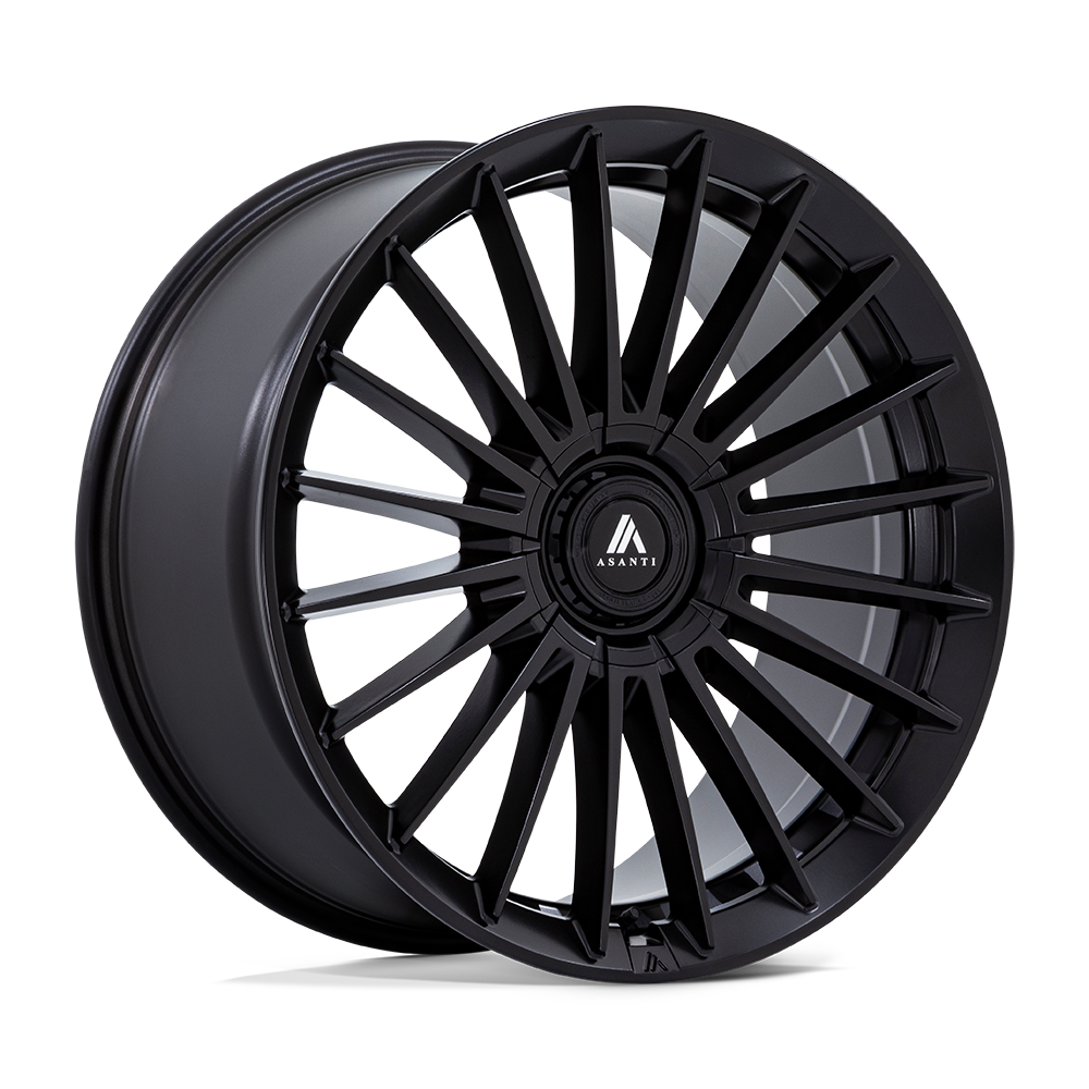 20x9 Asanti Black AB048 Viceroy Matte Black Wheel 5x4.25 (15mm)
