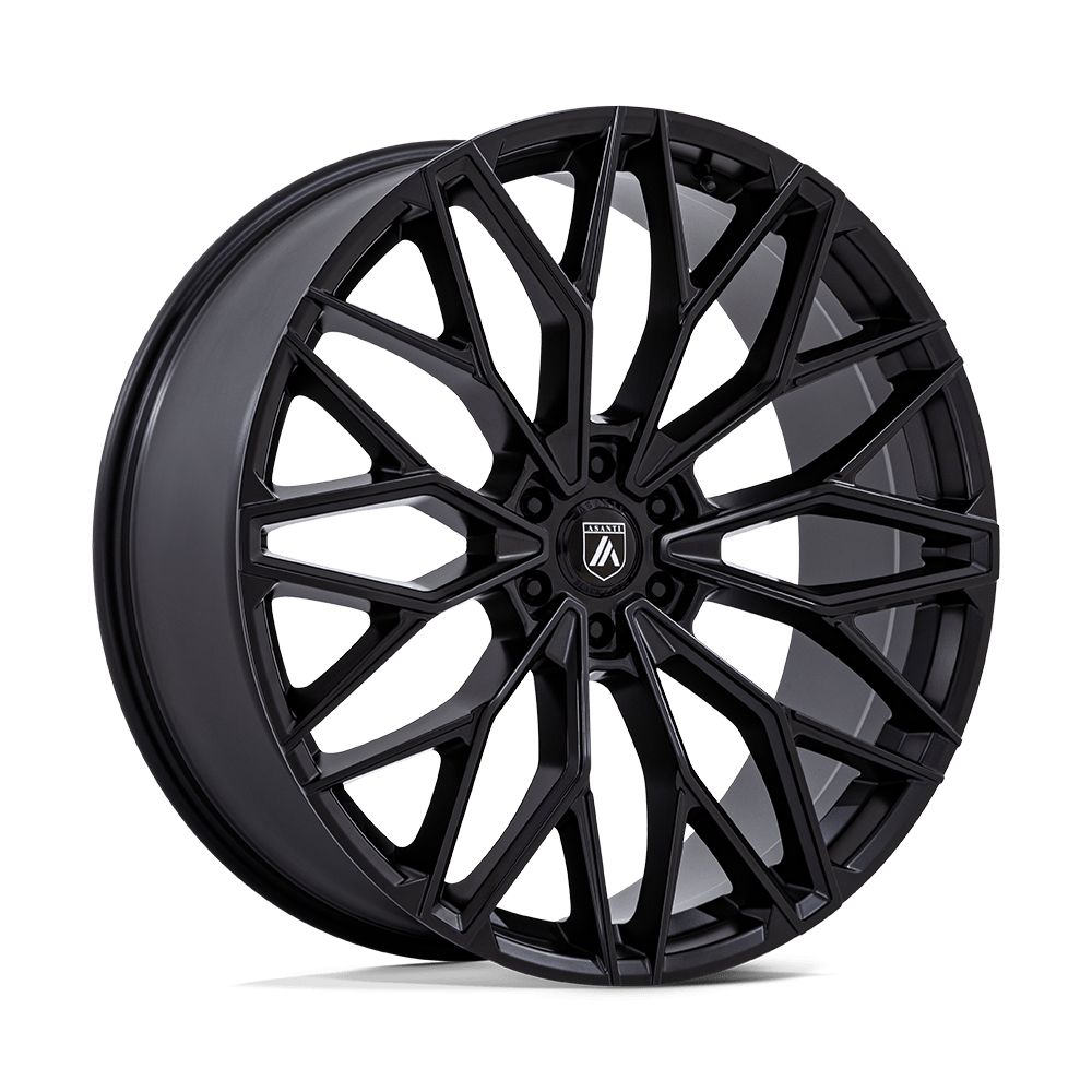 24x10 Asanti Black AB050 Mogul 6 Matte Black Wheel 6x135 (30mm)