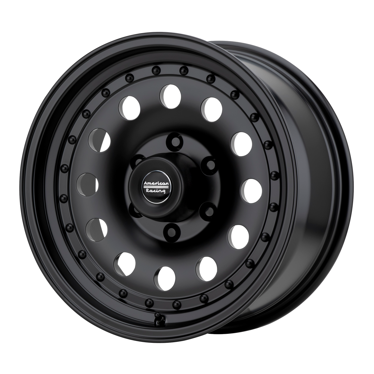 18x8 American Racing AR62 OUTLAW II Satin Black Wheel 8x170 (0mm)
