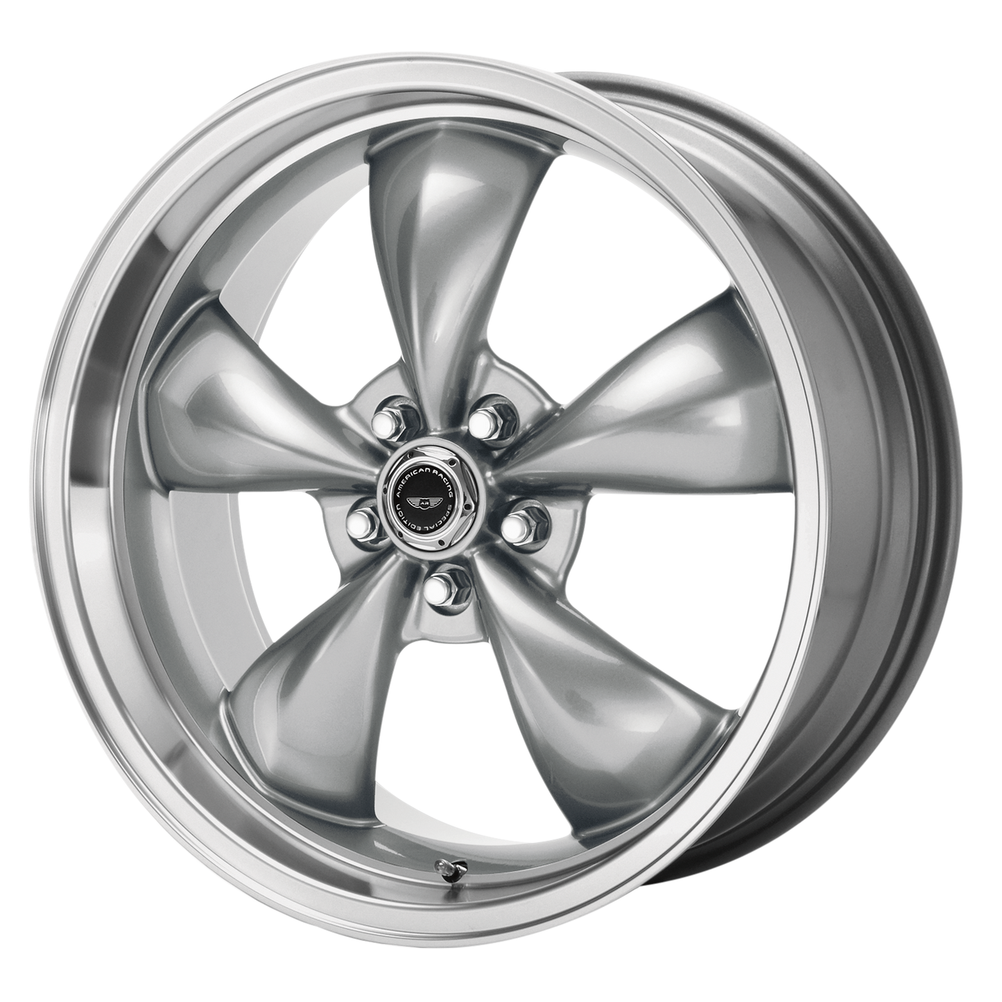20x10 American Racing AR105 Anthracite Machined Wheel 5x4.5 (34mm)