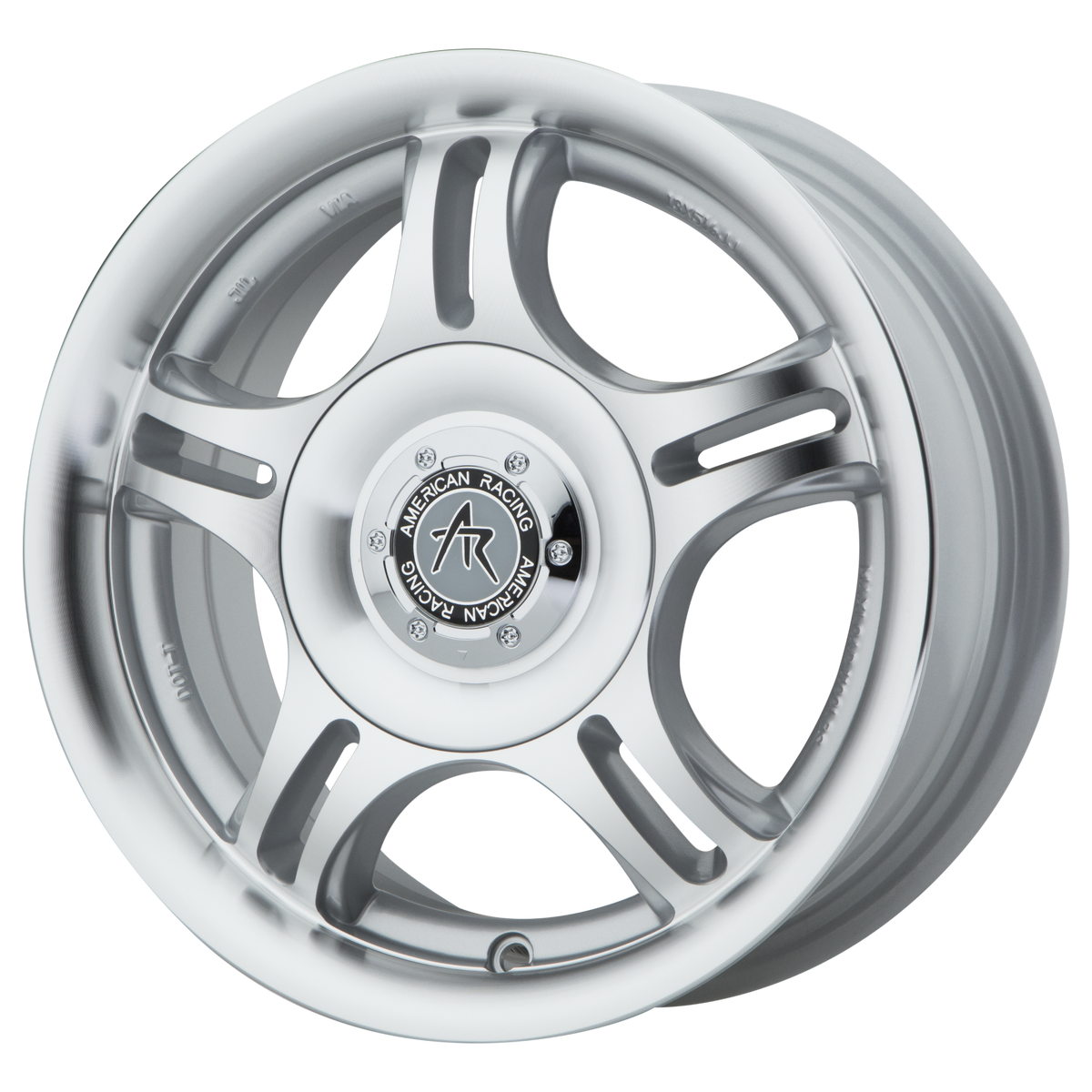 18x8 American Racing AR195 Machined Wheel 5x108/5x4.5 (30mm)