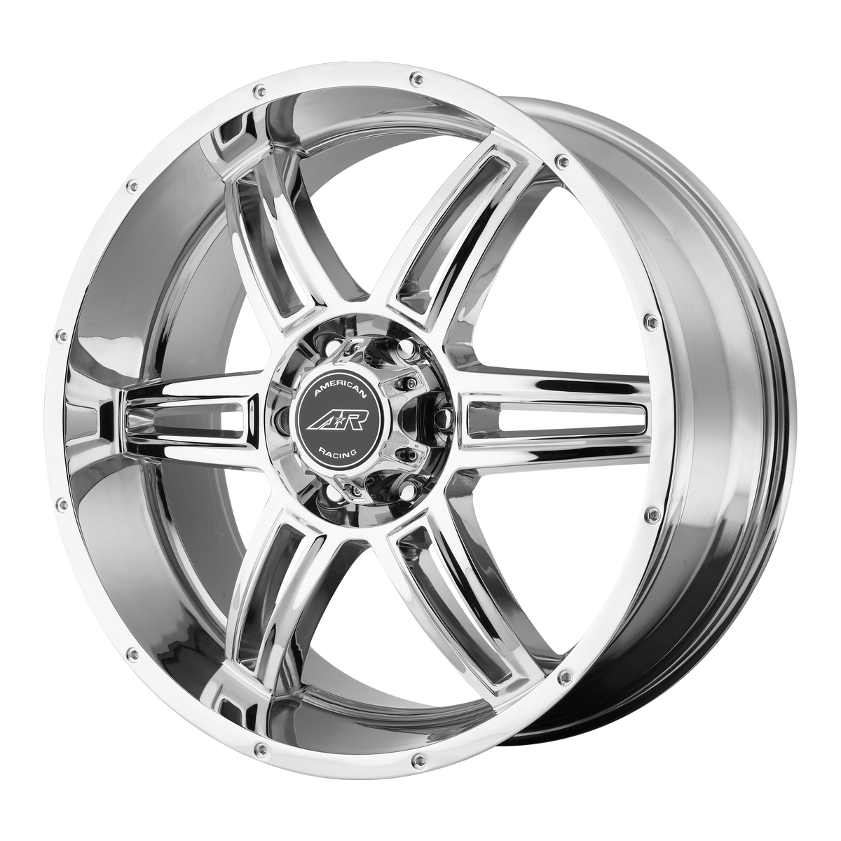 18x8 American Racing AR890 Chrome Wheel 5x5 (35mm)