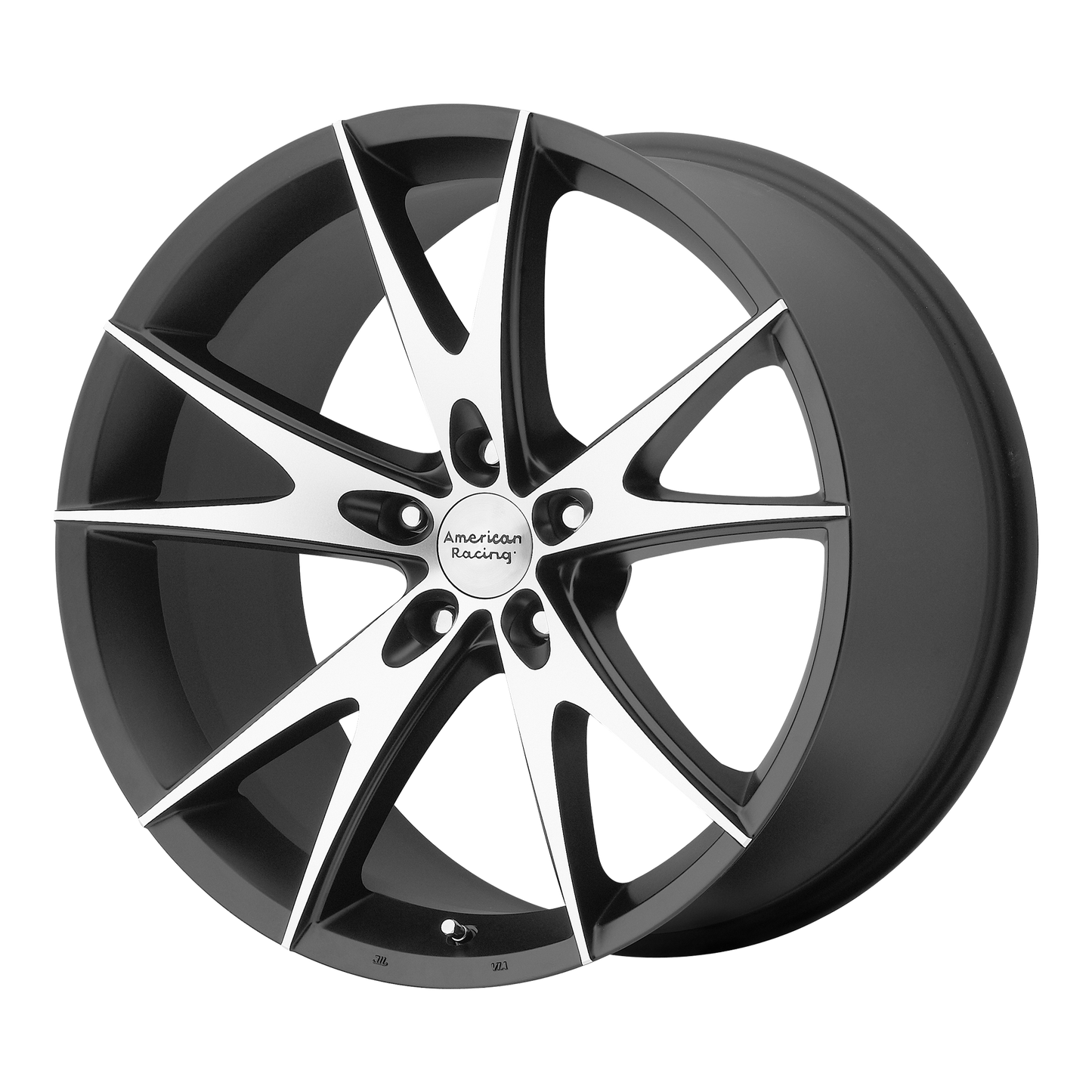 20x9 American Racing AR903 Black Machined Wheel 5x4.5 (38mm)
