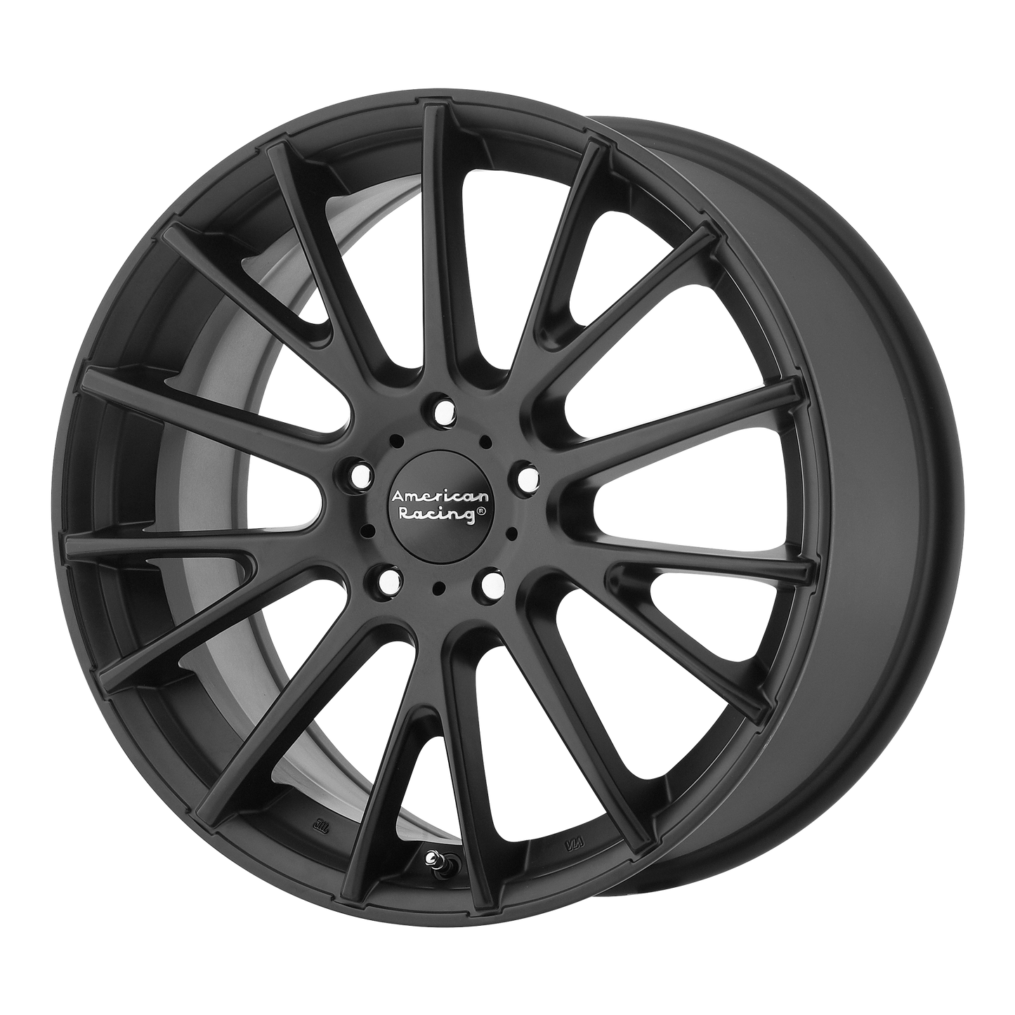 18x8 American Racing AR904 Satin Black Wheel 5x112 (45mm)