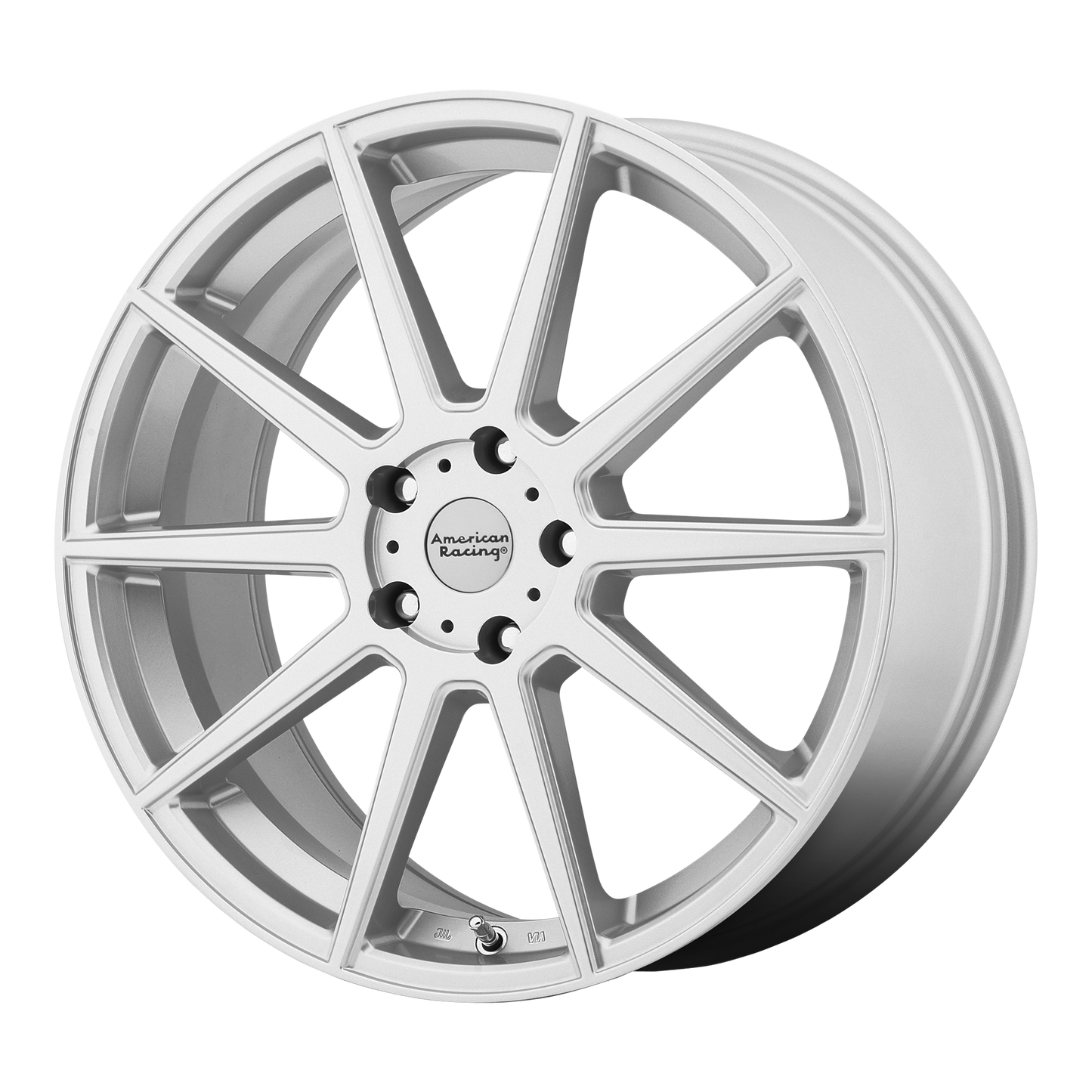 16x7 American Racing AR908 Silver With Machined Face Wheel 5x115 (40mm)