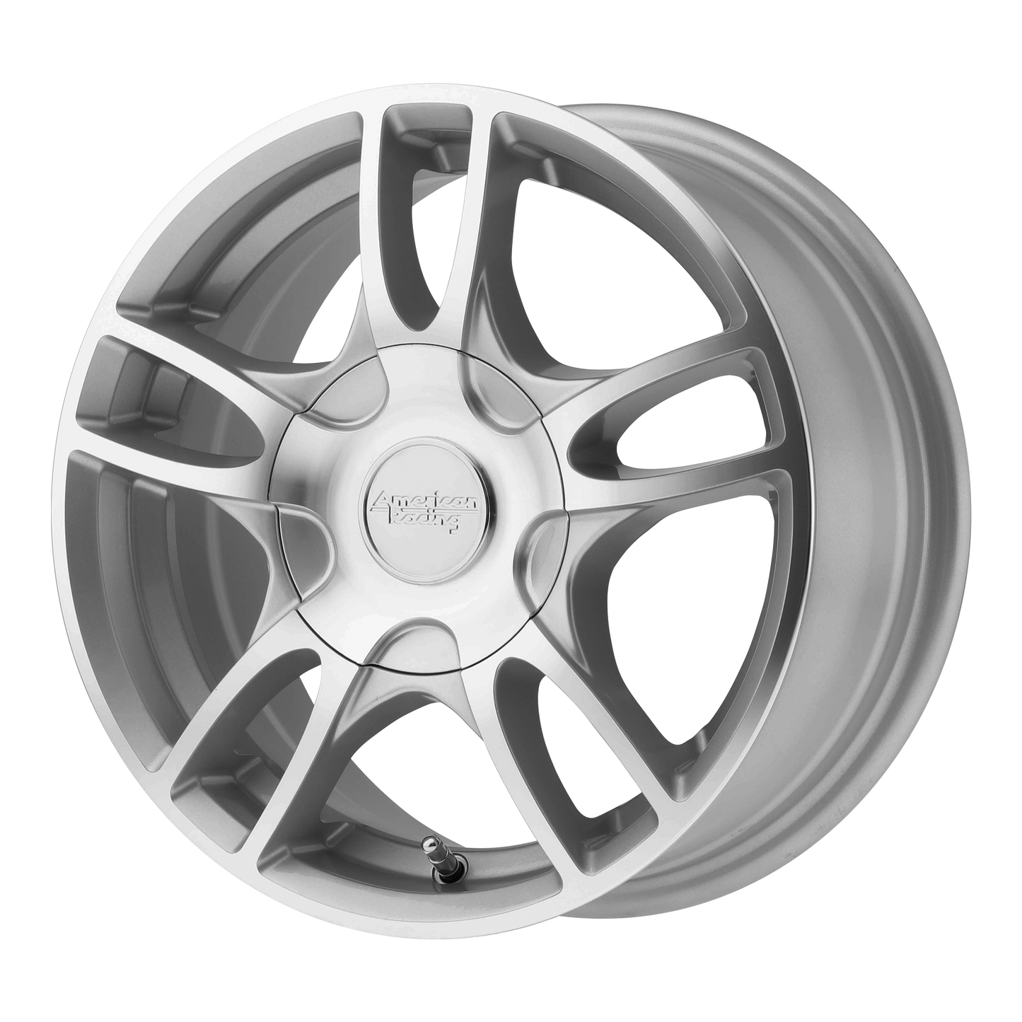 15x7 American Racing AR919 ESTRELLA 2 Silver Mach Wheel 5x108/5x4.5 (35mm)