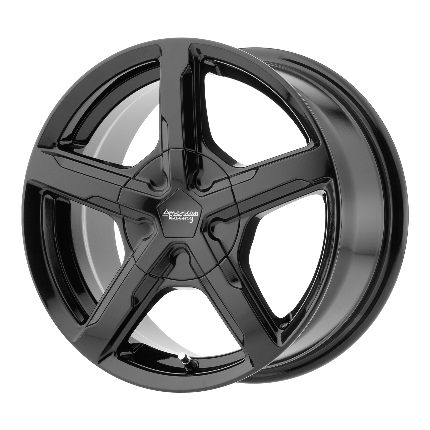 16x7 American Racing AR921 TRIGGER Gloss Black Wheel BLANK (40mm)